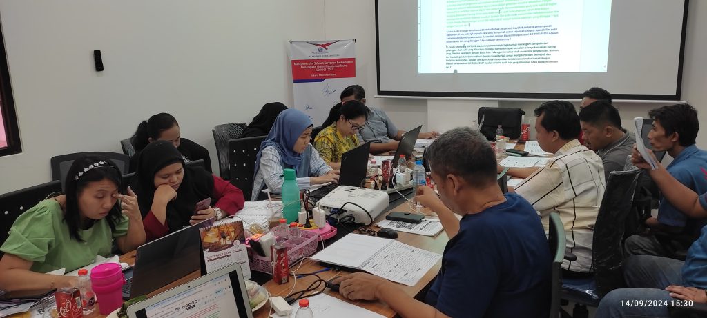 Pelatihan Internal Auditor | PT Ratama Mitra Kualitas